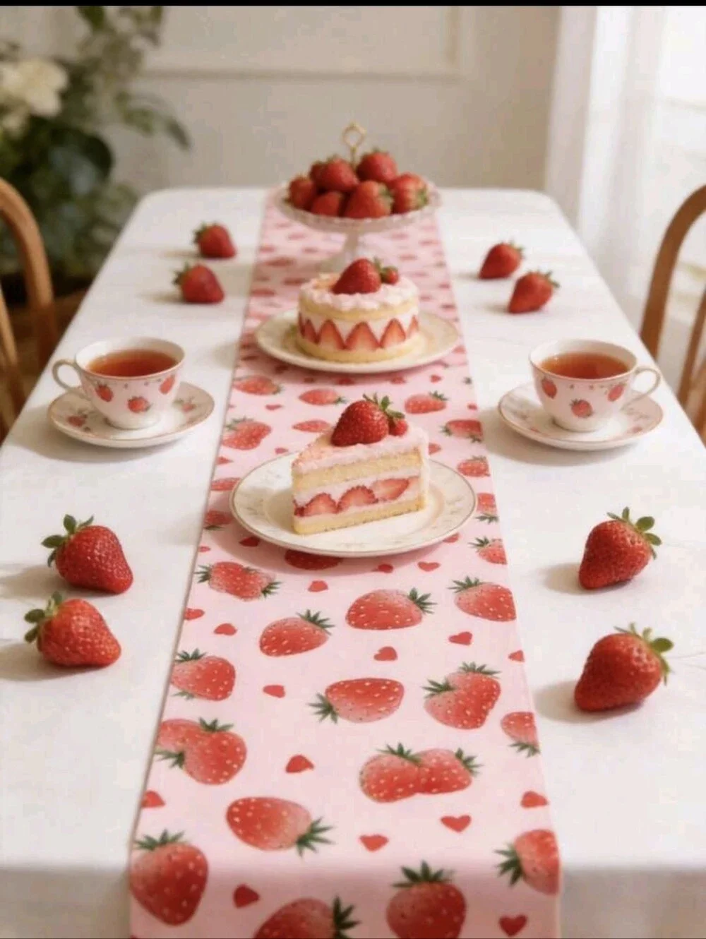 Strawberry 🍓 Table Runner NEW